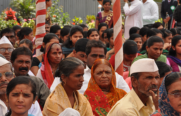 Section of audience at Bel-Air Hospital centenary celebration
